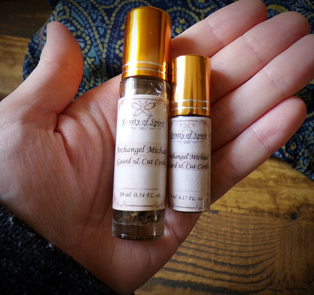 Archangel Michael Oil (Guard, Shield, Protect, Banish, Ritual, Cut Cords, Angel Magick)