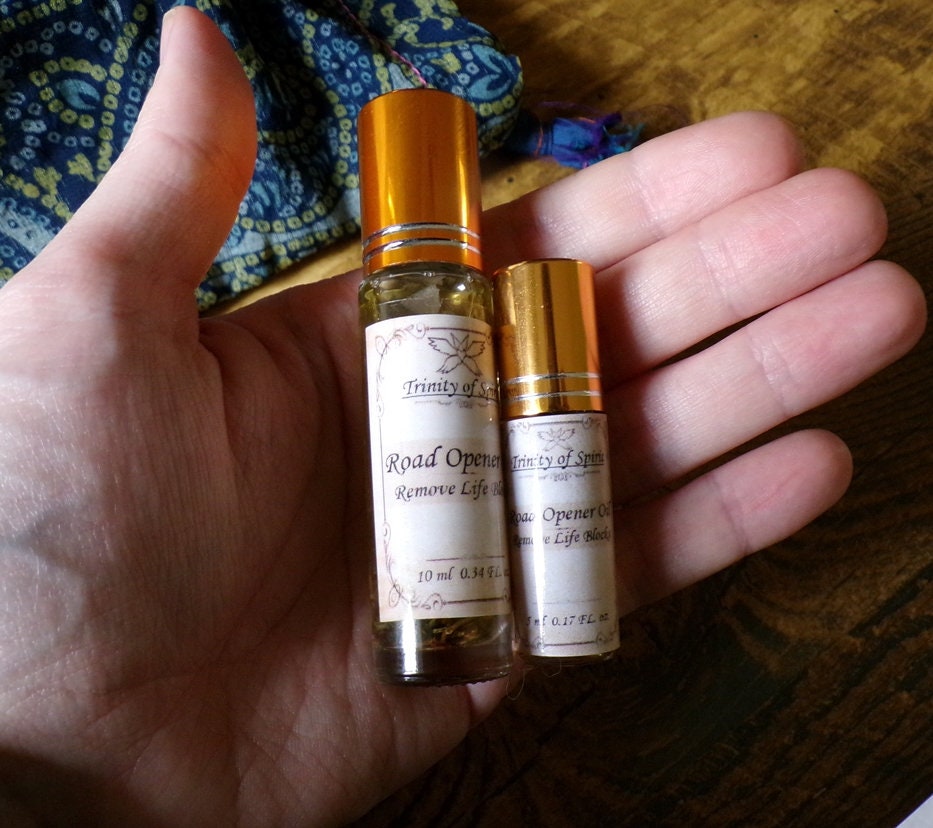 **LIMITED** Road Opener Oil (New Beginnings, Clear Obstacles, Remove Blocks, Unclog, Open Doors, Angel Magick)