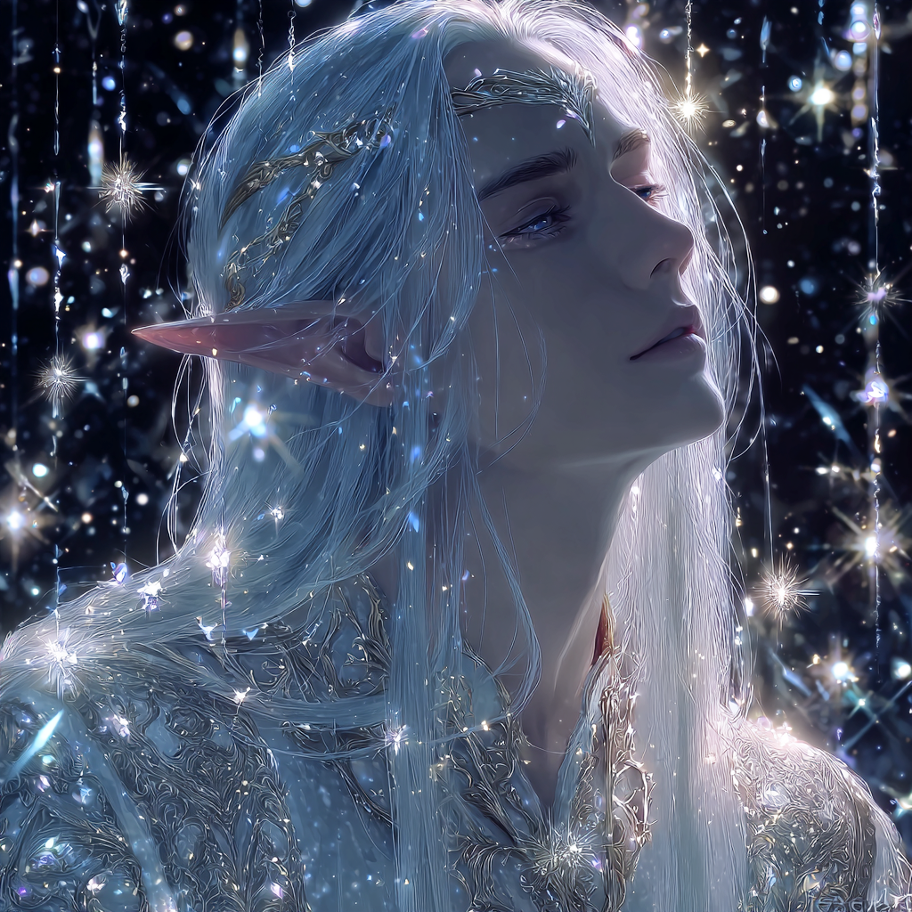 Male Star Celestial Elf Entity (Romance, Divinity, Balance, Star Magick, Teacher Guide)