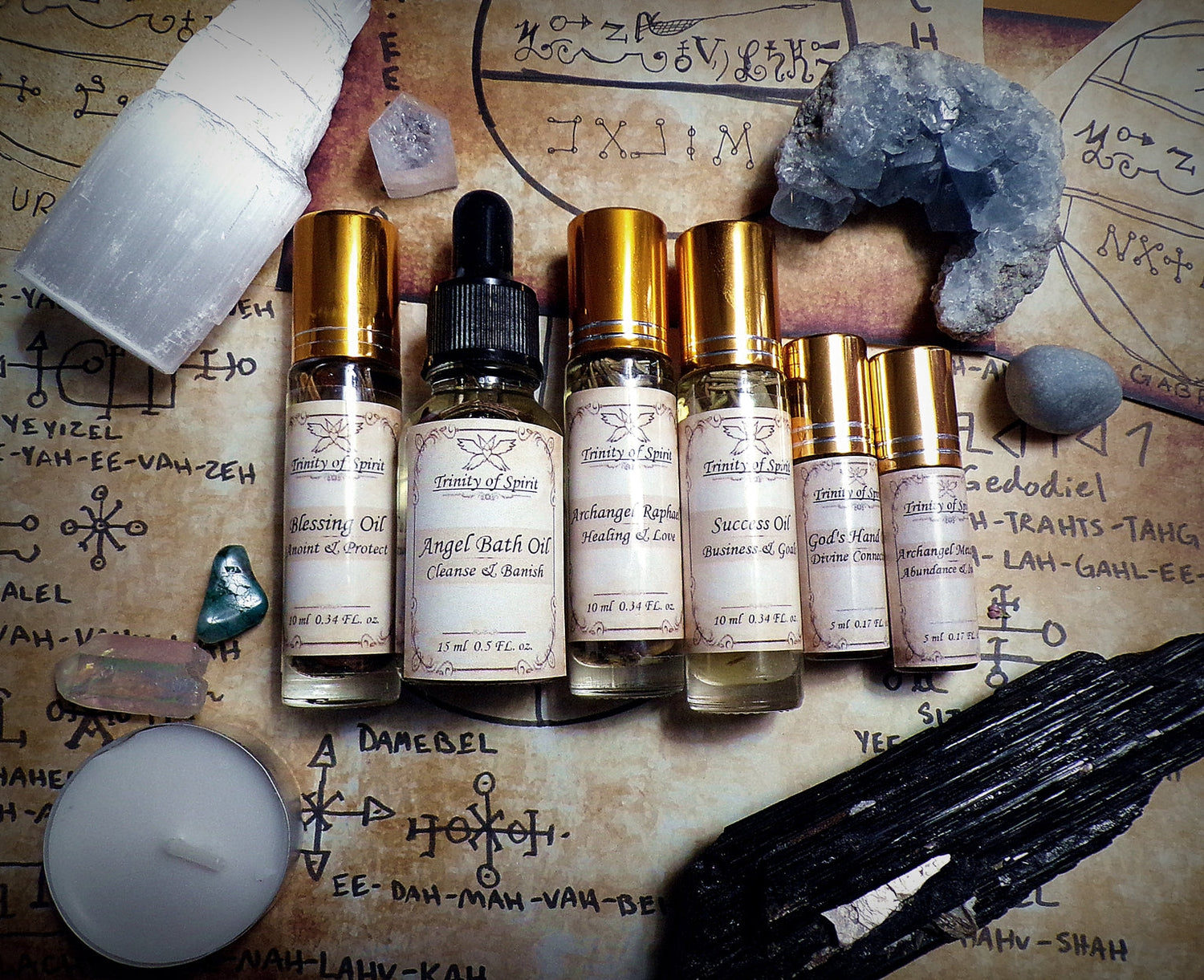 Enochian Ritual Oils & Herbs