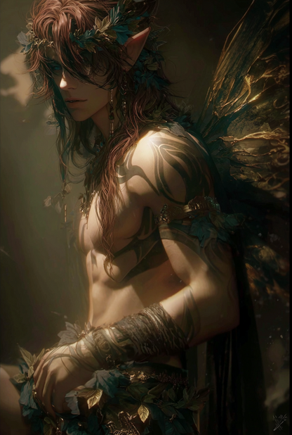Male Butterfly Fairy (Sensual, Grounding, Earth Magick, Astralwork, Helper)