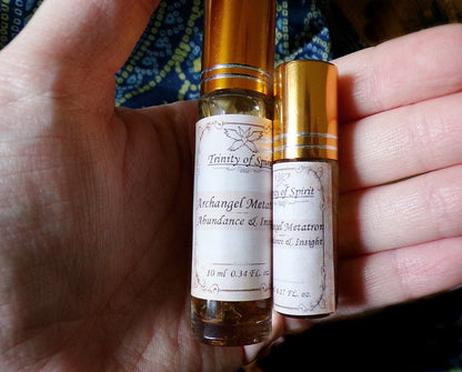 Archangel Metatron Oil (Enochian Magick, Abundance, Prosperity, Clearing, Wisdom, Spiritual Awakening, Angels)