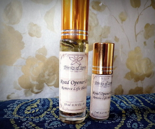 **LIMITED** Road Opener Oil (New Beginnings, Clear Obstacles, Remove Blocks, Unclog, Open Doors, Angel Magick)
