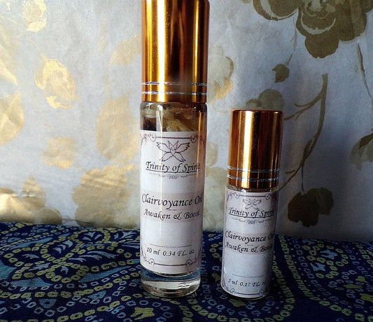 **LIMITED** Clairvoyance Oil (Boost the Crown and Third Eye Chakra, Awaken, Nourish, Empower, Angel Magick)