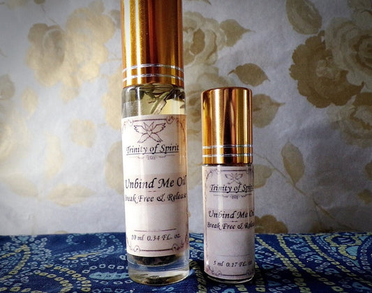 **LIMITED** Unbind Me Oil (Cut Away Restraints, Remove Blocks, Release, Overcome, Angel Magick)
