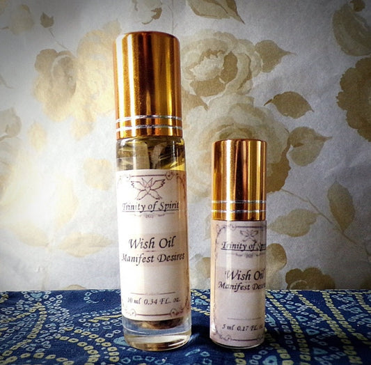 **LIMITED** Wish Oil (Manifest, Goals, Desires, Achievements, Opening Doors, Angel Magick)