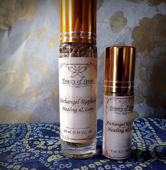 Archangel Raphael Oil (Heart Chakra, Healer, Purifier, Guardian, Reiki, Angel Magick)