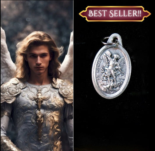 Archangel Michael Ward Pendant |TRIPLE Spellcast Best Seller! (100X Holy Protection, Blessed, Enochian Angel Magick, Heal, Cleanse, Shield)