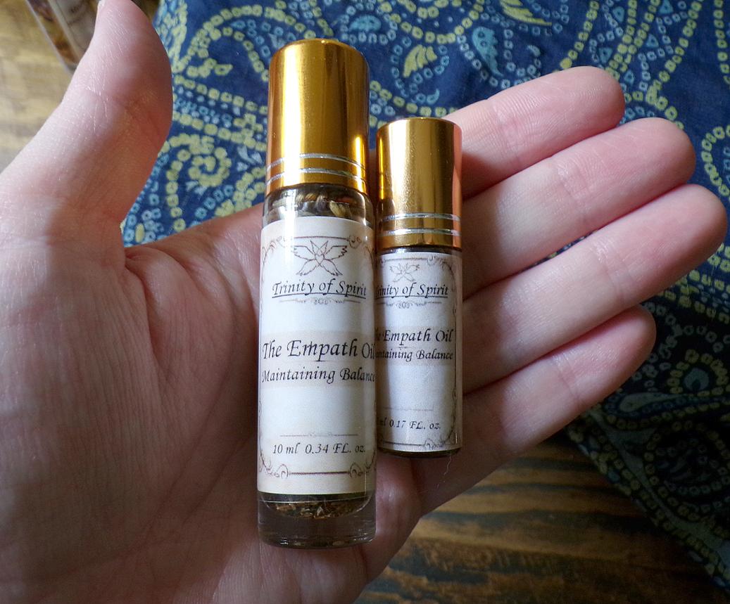 **LIMITED** The Empath Oil | Enochian Spellcast (Calm, Balance, Shield, Clarity, Help For Empaths, Aura Clearing, Angel Magick)