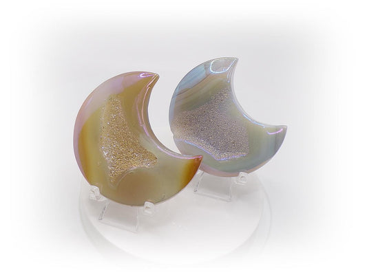 Spell Booster Angel Aura Crystal Moon (Spellcast Crystal, Boost Spellwork, Moon Magick, Angelic Magic, Room Energizer)